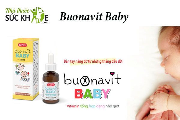 Vitamin tổng hợp cho trẻ sơ sinh v&agrave; trẻ nhỏ Buonavit Baby