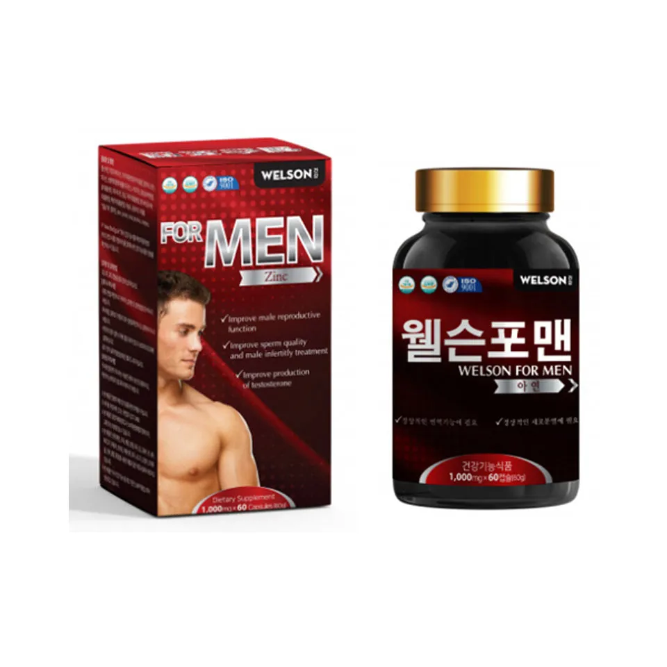 Vi&ecirc;n uống Welson For Men, hộp 60 vi&ecirc;n