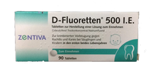 Vitamin D Fluoretten 500 I.E Của Đức Cho Trẻ Sơ Sinh