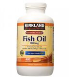 Dầu cá Kirkland Fish Oil 1000mg hộp 400 viên