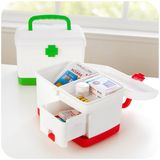 Hộp đựng thuốc y tế cho gia đình 3 tầng