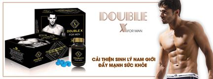 Double X For Men tăng cường sinh lý nam hiệu quả