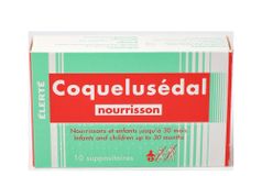 Coquelusedal - Viên đặt cho trẻ từ sơ sinh tới 30 tháng