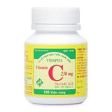 Thuốc điều trị thiếu hụt Vitamin C ( Chai 100 viên)