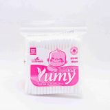 Bông tăm vệ sinh tai cao cấp Yumi Kid- Lọ 100 que