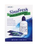 Bình rửa mũi SinuFresh Cát Linh chai 180ml kèm 10 gói muối