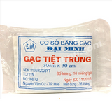 Gạc y tế tiệt trùng Đại Minh gói 10 miếng 30cm x 30cm
