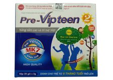 Pre Vipteen 2 hỗ trợ cải thiện chiều cao cho trẻ từ 6 tháng tuổi