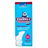Dầu Cá Eskimo 3 Little Cubs Fish Oil + Vitamin D & E