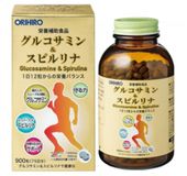 Viên uống hỗ trợ xương khớp Glucosamine & Spirulina Orihiro