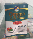 Viên uống Omega 3 6 9 Newfrance dầu gấc + dầu cá hộp 60 viên