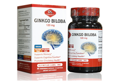 Viên bổ não Ginkgo Biloba 120mg Olympian của Mỹ, hộp 30 viên