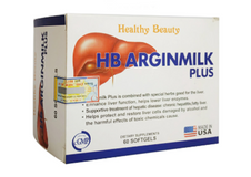 HB Arginmilk Plus - hỗ trợ tăng cường chức năng gan