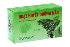 Hoạt huyết dưỡng não Traphaco hỗ trợ tăng cường trí nhớ, hộp 100 viên
