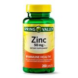 Viên uống bổ sung kẽm Zinc Spring Valley 50mg 200 viên 