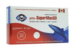 Viên uống hỗ trợ tăng thị lực mắt Pms-Supermaxgo Imexpharm