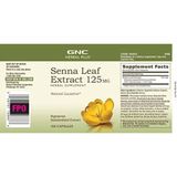 Viên uống hỗ trợ nhuận tràng GNC Herbal Plus Senna Leaf Extract 125mg
