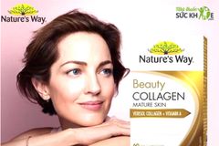 Viên uống bổ sung Collagen Mature Skin Nature’s Way của Úc