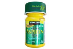 Viên uống Aspirin 81mg Kirkland của Mỹ