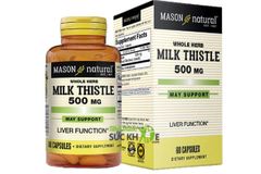 Viên uống hỗ trợ gan Mason Natural Milk Thistle 500mg của Mỹ