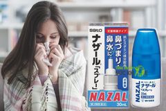 Xịt mũi Nazal Nhật Bản cho trẻ từ 7 tuổi