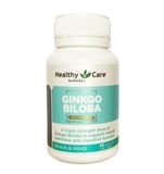 Viên uống Healthy Care Ginkgo Biloba 6000mg hỗ trợ tăng cường trí nhớ, hộp 60 viên của Úc