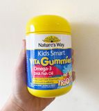 Kẹo dẻo Nature's Way Kids Smart Trio giúp bổ sung Omega-3, DHA cho bé