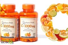 Vitamin C Puritan's Pride 1000mg Của Mỹ Hộp 100 Viên