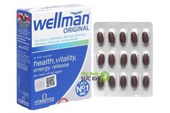 Vitamin tổng hợp cho nam Wellman Original của Anh