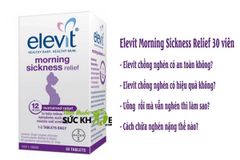 Viên uống Elevit Morning Sickness của Úc