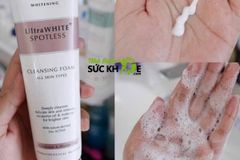 Sữa rửa mặt trắng da Eucerin White Therapy Cleansing Foam