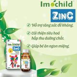 Siro hỗ trợ bổ sung kẽm cho bé Imochild ZinC