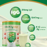 Sữa non Colos IgGold hỗ trợ tăng cường sức khỏe