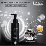 Dầu tẩy trang bùn khoáng IASO Ghassoul Black Cleansing Oil