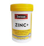 Viên hỗ trợ bổ sung kẽm Swisse ZinC+ của Úc