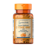 Puritan's Pride Vitamin C 1000mg Timed Release with Rose Hips
