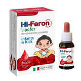 Siro sắt hữu cơ dành cho bé Lipofer Hi-Feron