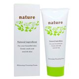 Sữa rửa mặt sáng da Naris Nature Whitening Cleansing Foam