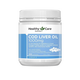 Viên uống Healthy Care Cod Liver Oil 1000mg