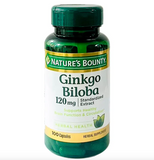 Viên uống Nature's Bounty Ginkgo Biloba 120mg của Mỹ, 100 viên