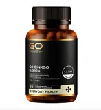 Viên uống Go Ginkgo 9000+ hỗ trợ tăng cường trí nhớ, 60 viên