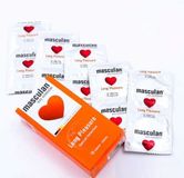 Bao cao su Đức Masculan Long Pleasure có gân