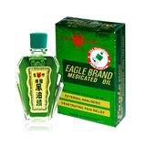 Dầu gió xanh con Ó Eagle Brand 2 nắp