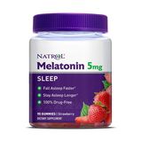 Kẹo dẻo hỗ trợ giấc ngủ Natrol Sleep Gummies 5mg