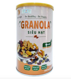 Ngũ cốc siêu hạt ăn kiêng Granola Quê Việt
