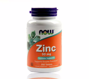 Viên ZinC 50mg Now hỗ trợ bổ sung kẽm của Mỹ