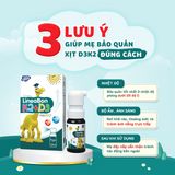 LineaBon K2+D3 hỗ trợ tăng chiều cao cho bé dạng xịt