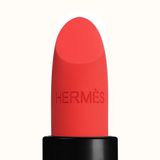 Son Hermès Matte 46 Rouge Exotique màu hồng cam san hô
