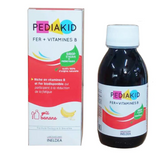 Pediakid Fer + Vitamines B cho trẻ từ 6 tháng của Pháp [Date T08/2025]