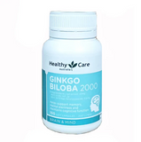 Viên uống Ginkgo Biloba 2000mg Healthy Care Úc, 100 viên
